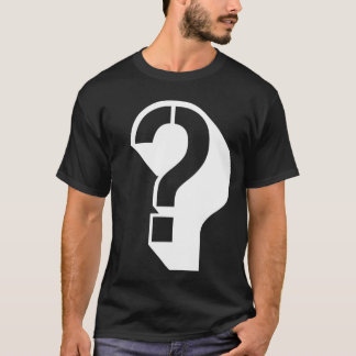 question_Mark Tシャツ