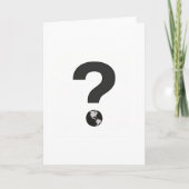 QUESTION MARKK  カード (正面)