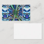 QUESTION REALITY （単語を変更する場合もある） 名刺 (正面/裏面)