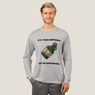 Questionable Birthday Vibes – Long Sleeve Edition トライブレンドＴシャツ