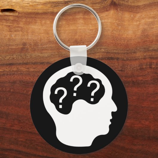Questioning Keychain キーホルダー (正面)