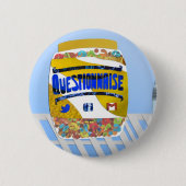 Questionnaiseボタン 缶バッジ (正面)