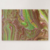 Questions 1 Wild Green Maroon Puzzle ジグソーパズル (横)