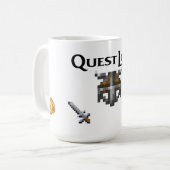 QuestLordの飲むマグ コーヒーマグカップ (正面左)