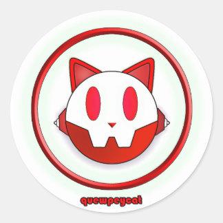 quewpeycat – スタンプ ラウンドシール
