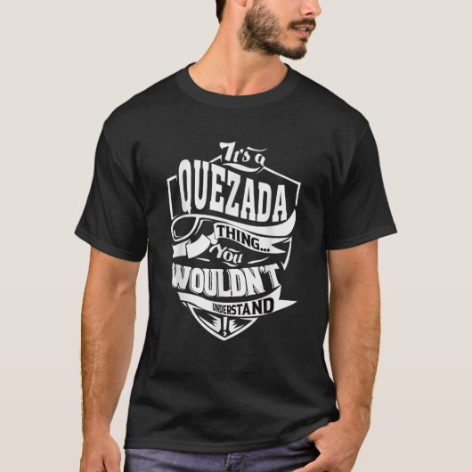 QUEZADAの贈り物 Tシャツ (正面)