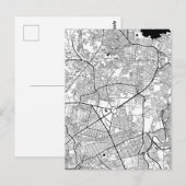  Quezon City Philippines Map ポストカード (正面/裏面)