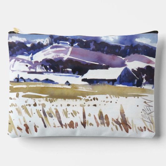 Quick Freeze Painting / Artist Larry Lerew アクセサリーポーチ (正面)