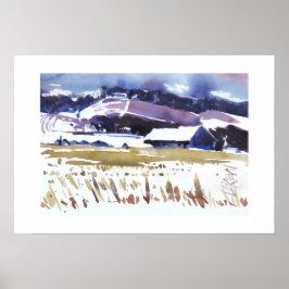 Quick Freeze Painting / Artist Larry Lerew ポスター