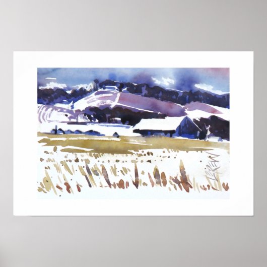 Quick Freeze Painting / Artist Larry Lerew ポスター (正面)