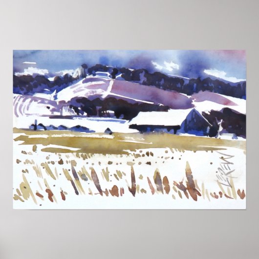 Quick Freeze Painting / Artist Larry Lerew ポスター (正面)