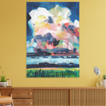 Quick Showers 2 Painting / Artist Larry Lerew