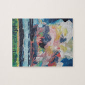 Quick Showers 2 Painting / Artist Larry Lerew ジグソーパズル (横)