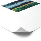 Quick Showers 2 Painting / Artist Larry Lerew ポスター (角)