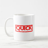 Quick Stamp コーヒーマグカップ (左)