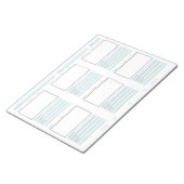 「Quick Storyboarding」メモ帳 ノートパッド (アングル)