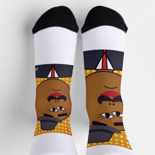 QUICKDRAW Crew Socks ソックス (上部)