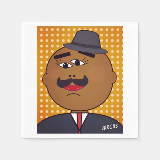 QUICKDRAW Paper Napkin スタンダードカクテルナプキン (正面)