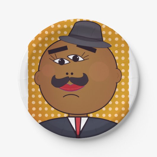 QUICKDRAW Round Paper Plate ペーパープレート (正面)