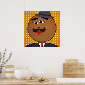 QUICKDRAW Square Poster ポスター (キッチン)