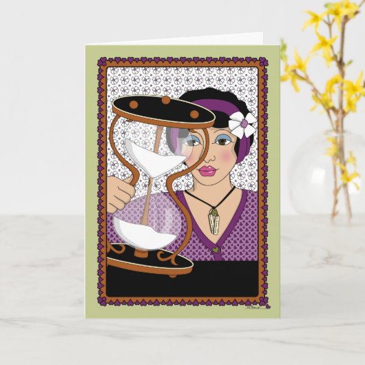 Quicksand_A_Greeting カード (黄色い花)