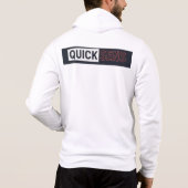 "Quicksens Surf Hoodie – Ocean Freedom Sweatshirt  パーカ (裏面)