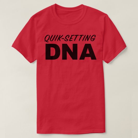 QuickSetting DNA Tシャツ (デザイン正面)