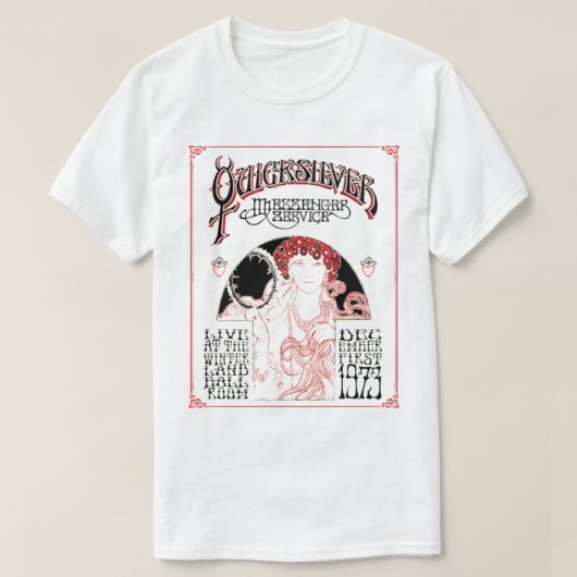 Quicksilver Messenger Service Live Tシャツ (デザイン正面)