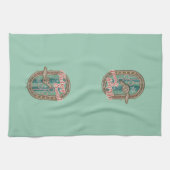 QUIDDITCH™ビクトリーはスウィートホリデークッキーグラフィック キッチンタオル (横)