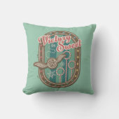 QUIDDITCH™ビクトリーはスウィートホリデークッキーグラフィック クッション (正面)