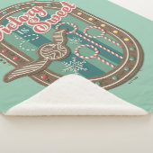 QUIDDITCH™ビクトリーはスウィートホリデークッキーグラフィック シェルパブランケット (3/4)