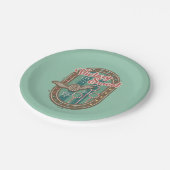 QUIDDITCH™ビクトリーはスウィートホリデークッキーグラフィック ペーパープレート (アングル)