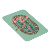 QUIDDITCH™ビクトリーはスウィートホリデークッキーグラフィック マグネット (右側)