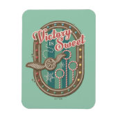 QUIDDITCH™ビクトリーはスウィートホリデークッキーグラフィック マグネット (縦)