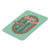 QUIDDITCH™ビクトリーはスウィートホリデークッキーグラフィック マグネット (左側)