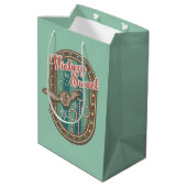 QUIDDITCH™ビクトリーはスウィートホリデークッキーグラフィック ミディアムペーパーバッグ (裏面アングル)