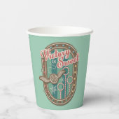 QUIDDITCH™ビクトリーはスウィートホリデークッキーグラフィック 紙コップ (裏面)