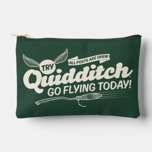 QUIDDITCH™募集ポスター アクセサリーポーチ (正面)