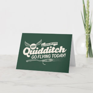 QUIDDITCH™募集ポスター カード