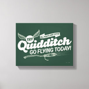 QUIDDITCH™募集ポスター キャンバスプリント