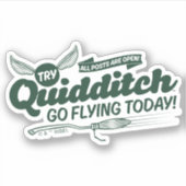 QUIDDITCH™募集ポスター シール (正面)