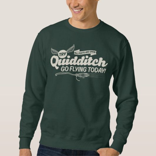QUIDDITCH™募集ポスター スウェットシャツ (正面)