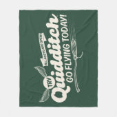 QUIDDITCH™募集ポスター フリースブランケット (正面)
