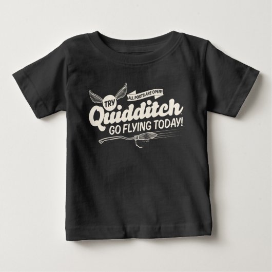 QUIDDITCH™募集ポスター ベビーTシャツ (正面)