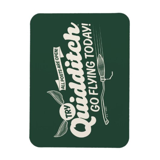 QUIDDITCH™募集ポスター マグネット (縦)