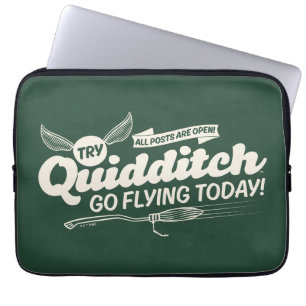 QUIDDITCH™募集ポスター ラップトップスリーブ