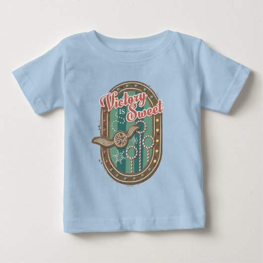 QUIDDITCH™ Victory is Sweet Holiday Cookie Graphic ベビーTシャツ (正面)