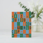 QUIDDITCH™ W杯市松模様ポスター ポストカード (スタンド正面)