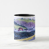 Quidi vidi the Gut St .Johns NL Canada マグカップ (中央)