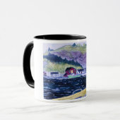 Quidi vidi the Gut St .Johns NL Canada マグカップ (正面左)